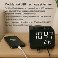 Réveil Radio Connecté