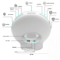 Réveil Radio Simulateur d'Aube connectée